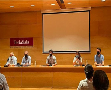 Manu Reyes con todos los representantes del PP en el AMB preparando las próximas elecciones